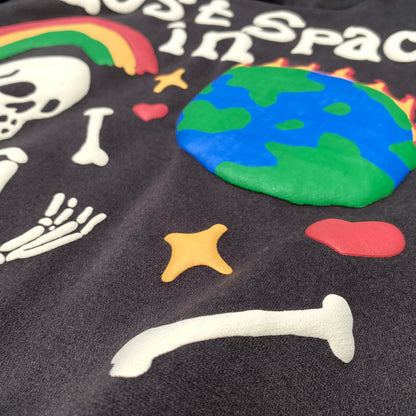 KANYE WEST Brand Fashion CPFM Foam 3D Print "Lost in Space" High-Street Oversized Cotton Hooded Sweatshirt Hoodie For Men Street King Limited