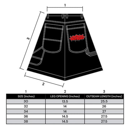 Harajuku Y2k Wexwear Embroidery Skateboarding Jeans Denim Men Letter Graphic Streetwear Shorts 2024 Baggy Gym Basketball Shorts Street King Limited