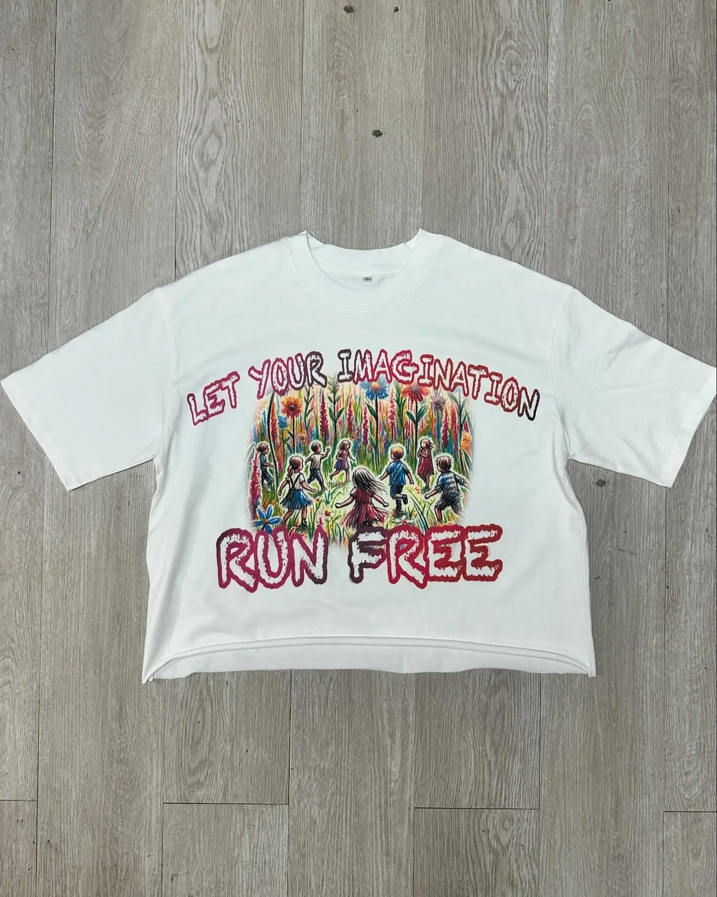 2024 Summer Colorful Cartoon Pattern Printed T-Shirt Men's Y2K Harajuku Casual Versatile Street Hip-Hop Round Neck Short Sleeve Street King Limited