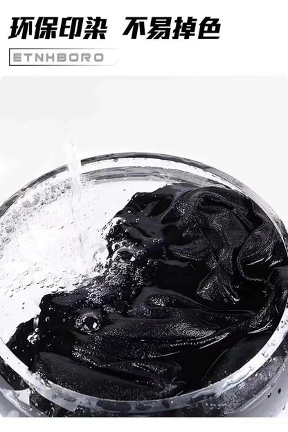 Heavy cotton short-sleeved T-shirt men's spring and summer loose European and American style high street hiphop T-shirt tops emo Street King Limited