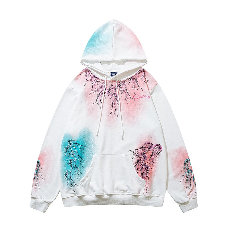 "Space Bound" Unisex Men Women Streetwear Graphic Hoodie Daulet Apparel