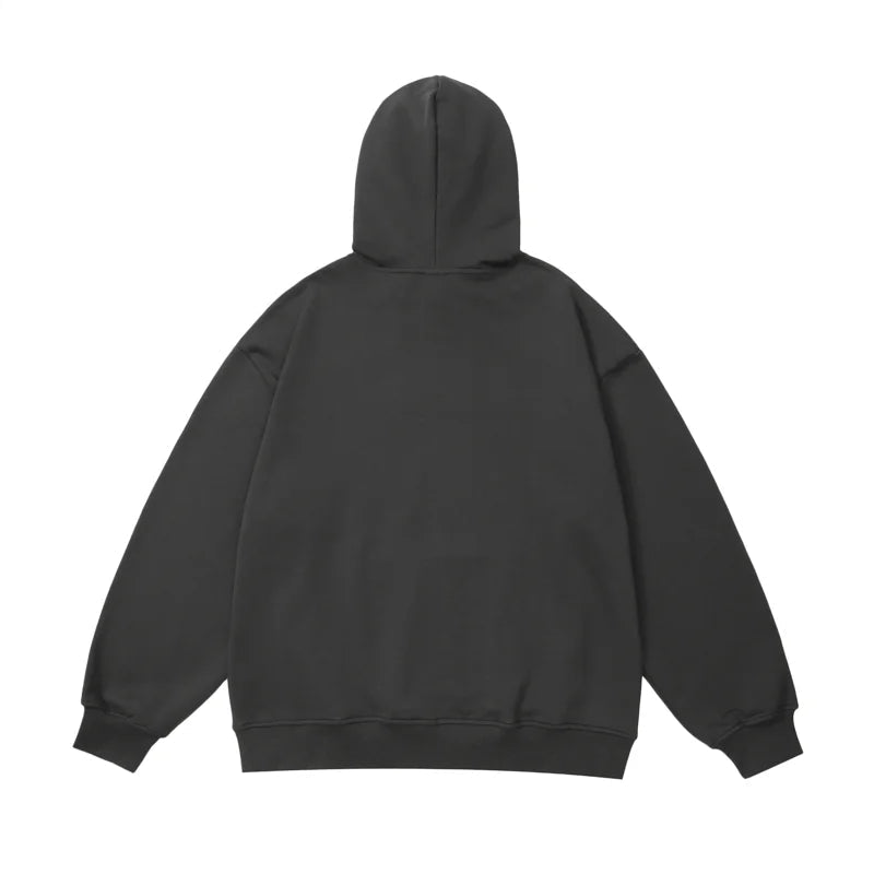 Fashion Punk Rivets Hoodies Pullover Hooded Sweatshirts Harajuku Women Streetwear Skateboard Casual Patchwork Tops Men Hoodies Street King Limited
