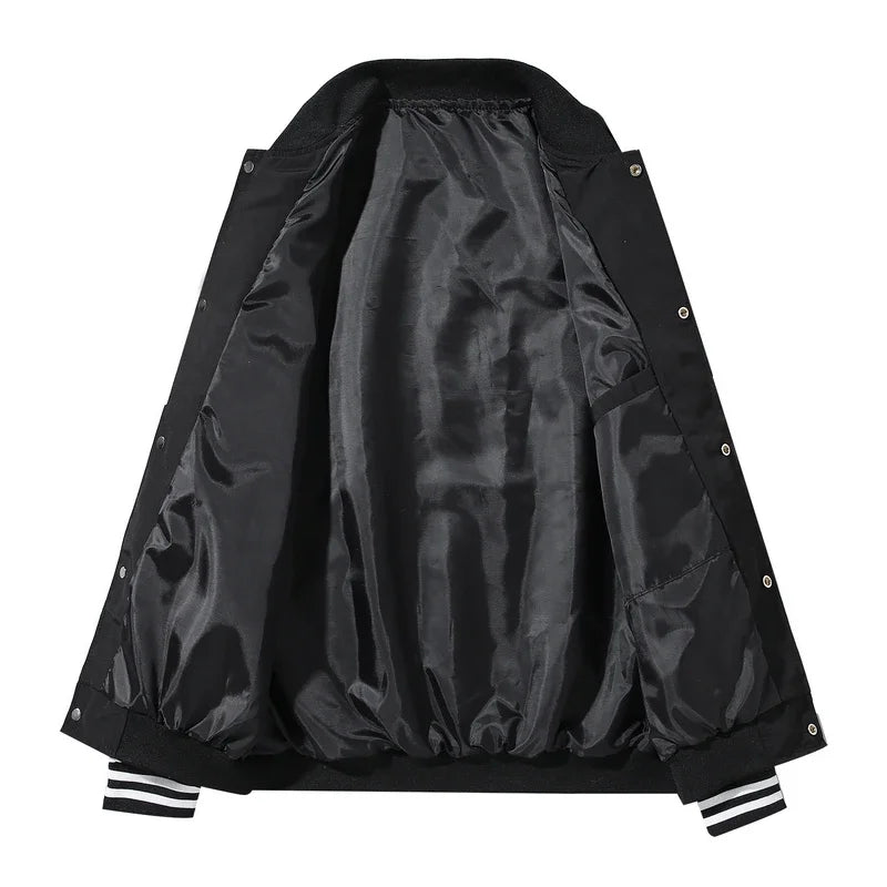 mens jackets bomber jacket varsity baseball jacket windbreakers oversize hip hop outerwear for college couples clothing custom unique default style 4662