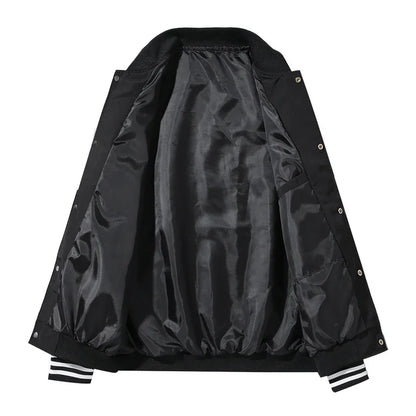 mens jackets bomber jacket varsity baseball jacket windbreakers oversize hip hop outerwear for college couples clothing custom unique default style 4662