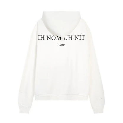 Black Rice White IH NOM UH NIT Hoodies Roses Masked Men Printing Loose Casual Lovers Men Woman Pullover Sweatshirts Street King Limited