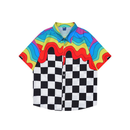 "Go Karting" Unisex Men Women Streetwear Graphic Shirt Daulet Apparel