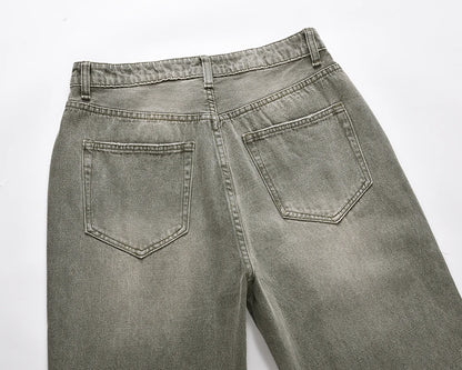 High Street Frayed Hole Distreesed Baggy Jeans for Men and Women Ripped Pantalones Hombre Y2k Casual Denim Trousers Oversized Street King Limited