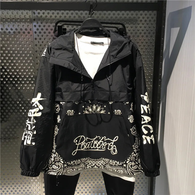 new men 2022 luxury rib sleeve paisley west coast crips bloods couple baseball coats jackets abstract digital coat motor a627 clean everyday pants