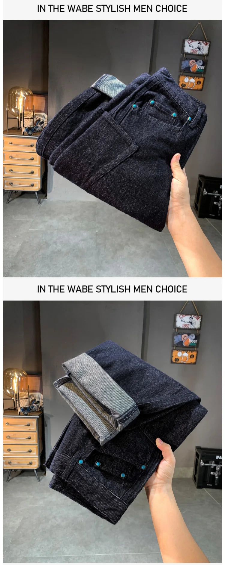 men denim streetwear fashion brand hip hop loose casual wide leg cargo harem jeans pant cityboy y2k baggy jeans trousers unique cargo style 1785