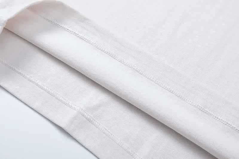 Spring Summer Cotton Vintage Short Sleeve Saint Top Tee Men Woman Casual Fashion T-shirts Street King Limited