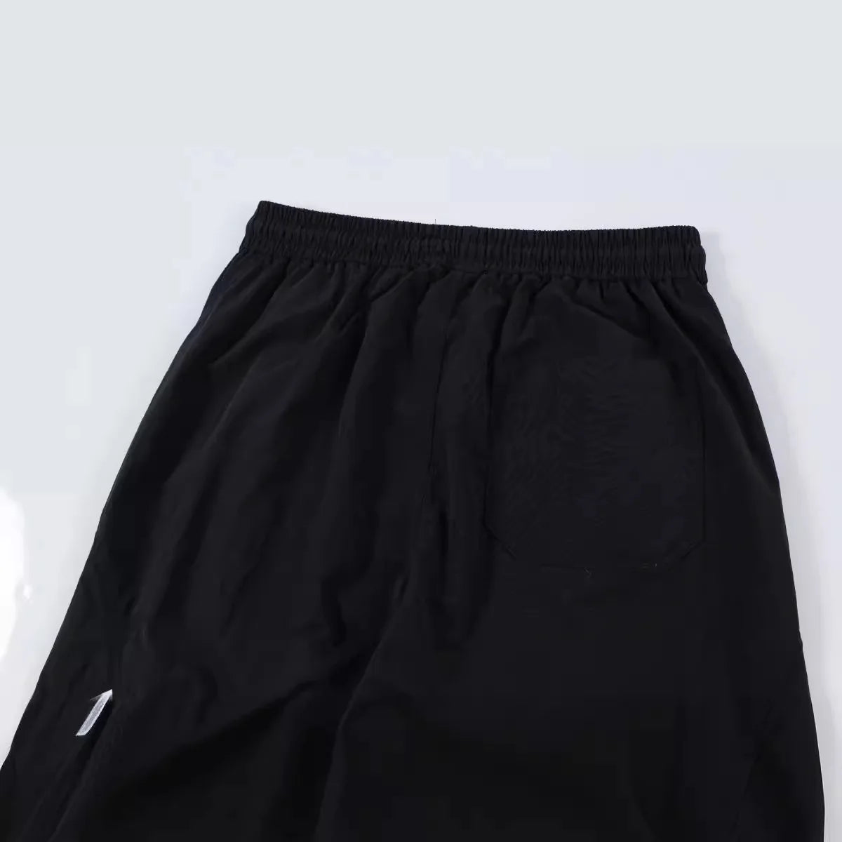 men black sports pants y2k striped patchwork joggers baggy pants hip hop casual drawstring waist quick drying trousers casual joggers