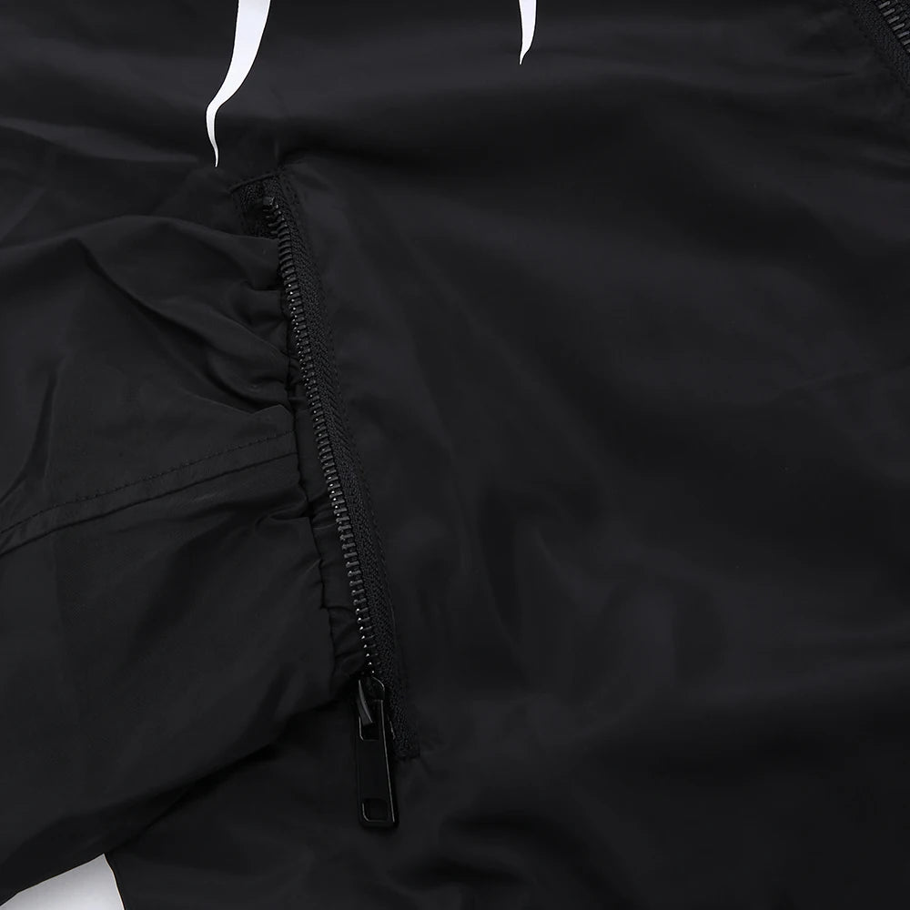New luxury Men 2023 Classic Neil Thunderbolt Zipper Windbreak Windproof Parka Jackets With Hoody Outdoor Wear Thin #426 Street King Limited