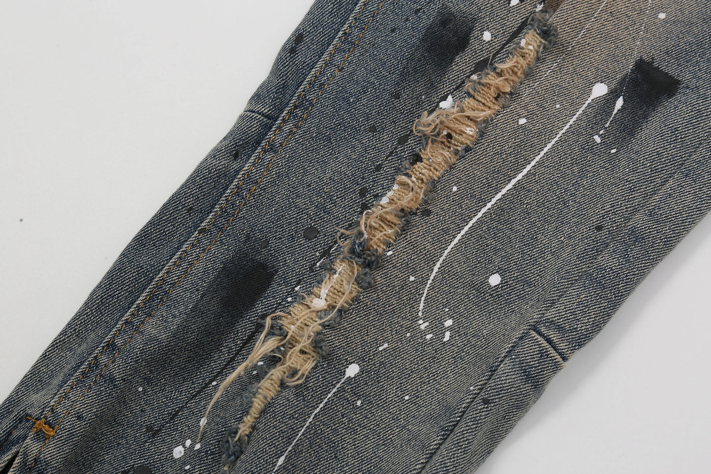 bottom zipper destroyed jeans skinny jeans ripped slim men biker jeans fashion graffiti printed streetwear hip hop pants joggers unique joggers style 5136