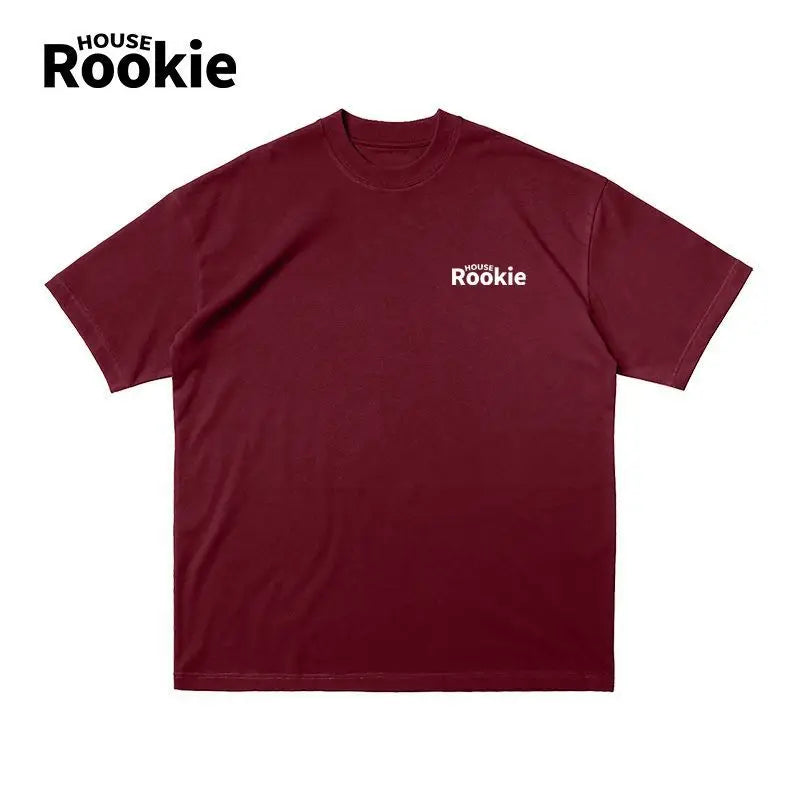 American T-shirt men's short-sleeved ins fashion brand pure cotton loose version teenagers and students trendy and versatile top Street King Limited