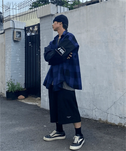 Undermycar 2024 Trendy Drawstring Logo Drawstring Pure Cotton Loose Fat Elastic Shorts Street King Limited