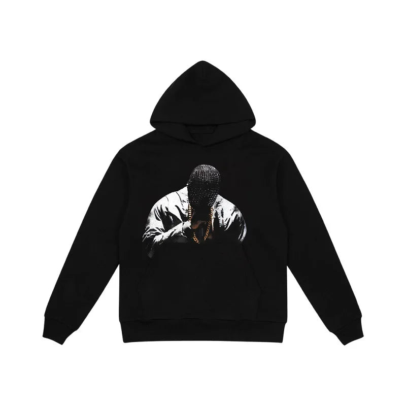 New KANYE west PLAYBOI CARTI WHOLE Destroy Lonely Pullover Hoodies Hoody hooded Sweatshirts velvet Cotton Thick Fleece US #326 Street King Limited