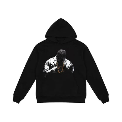 New KANYE west PLAYBOI CARTI WHOLE Destroy Lonely Pullover Hoodies Hoody hooded Sweatshirts velvet Cotton Thick Fleece US #326 Street King Limited