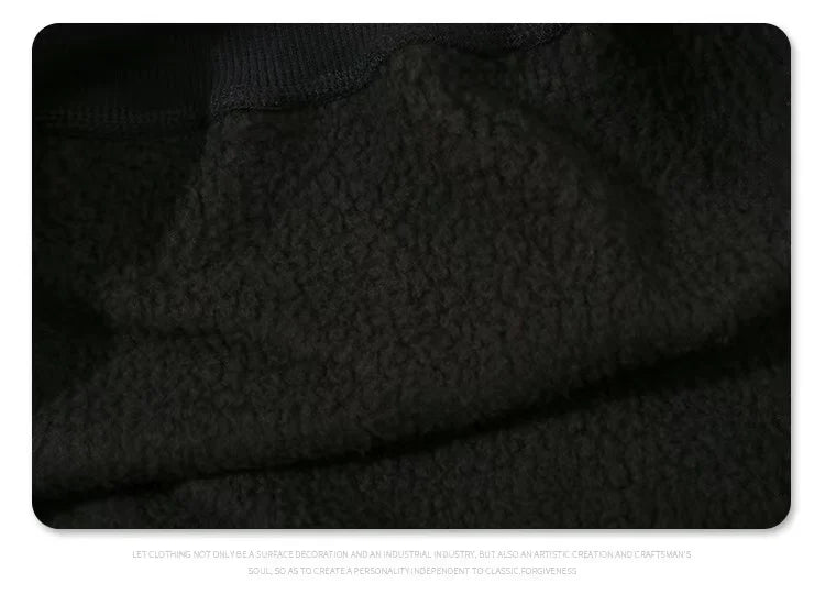 Three-dimensional foam splicing color hoodie plus fleece hoodie men and women Street King Limited