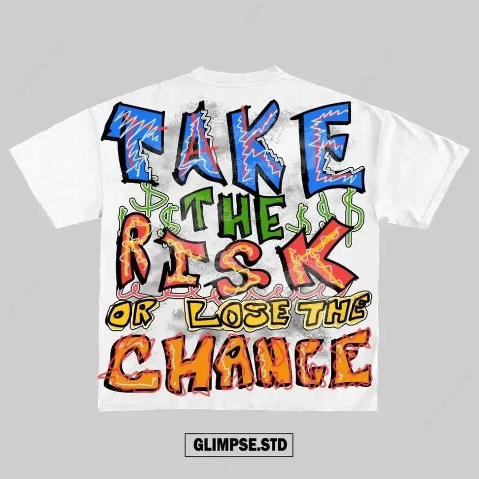 American 777 graphic t shirts print oversized gothic Smart Casual Harajuku streetwear graphic y2k tops goth men clothes Street King Limited