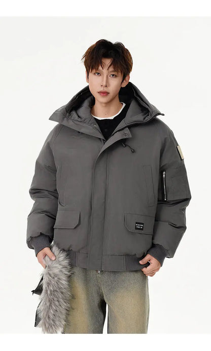 men winter streetwear loose casual fashion cotton padded hooded parkas bomber jacket women oversize thicken coat outerwear unique default style 976