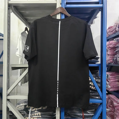 HACULLA T Shirts Men Woman Spring Summer White 1:1 Good Quality O-Neck Casual Vintage Top Tees Street King Limited
