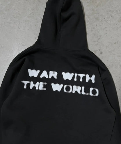 American Trendy Gothic Portrait Letter Print Oversized Hoodie Men's Y2K Streetwear Harajuku Loose Versatile Long Sleeve Pullover Street King Limited
