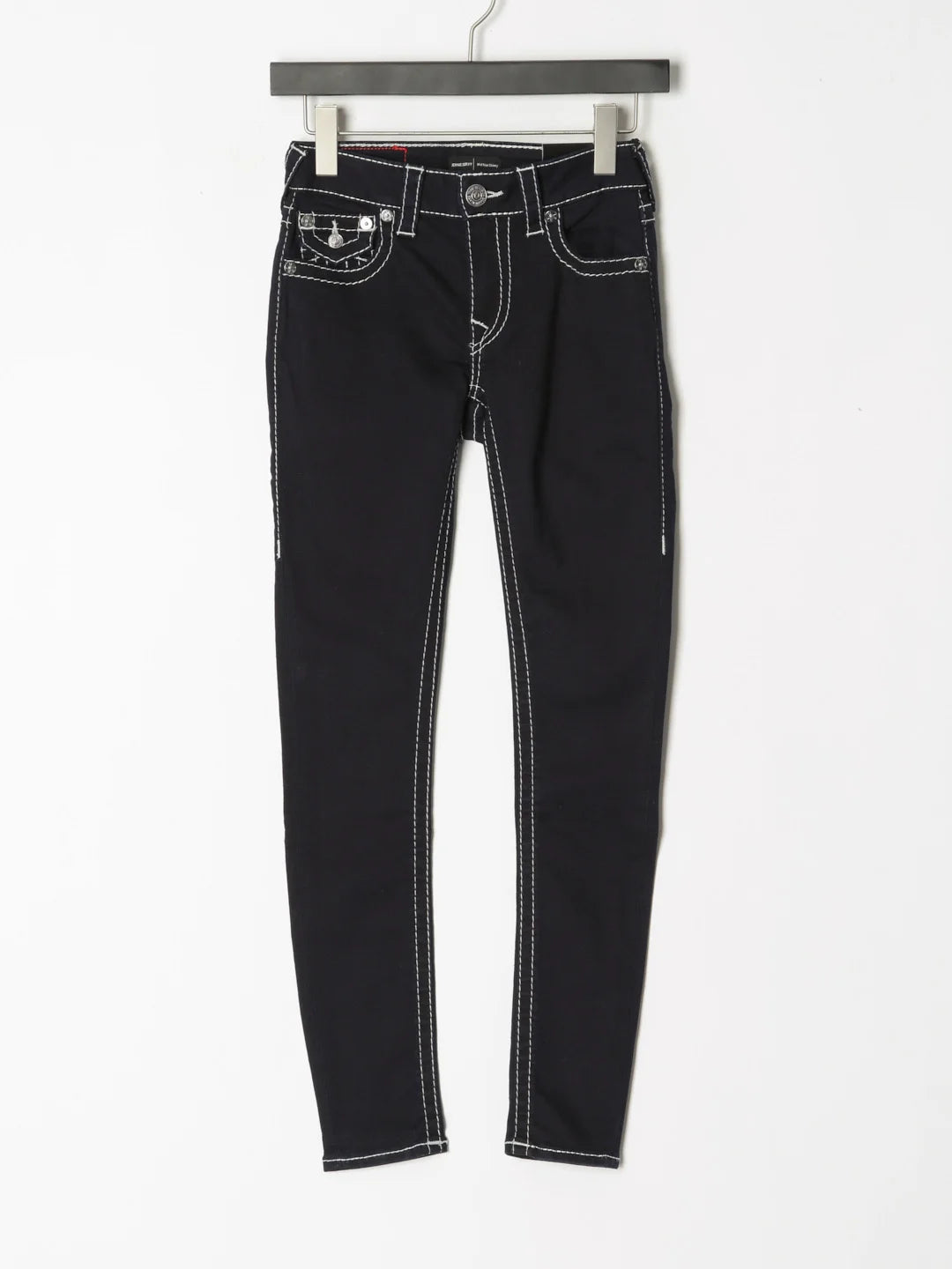 true religion vintage hip hop street leisure denim pants y2k gothic fashion embroidered straight leg wide leg jeans men clothing vintage washed jeans