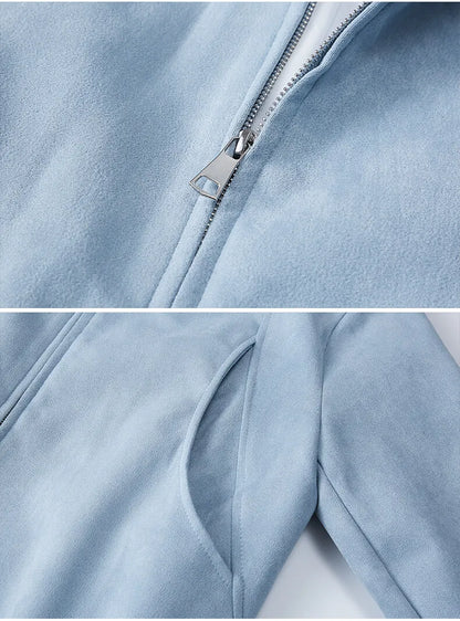 2025 spring short coat mens korean streetwear fashion loose casual bomber jacket women plus size autumn coat outerwear unique shorts style 264