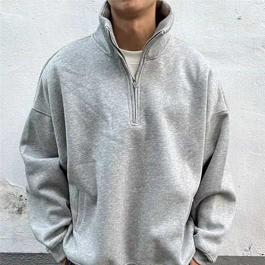 Vintage Layered Fashion Hoodie High-Street Favorite
