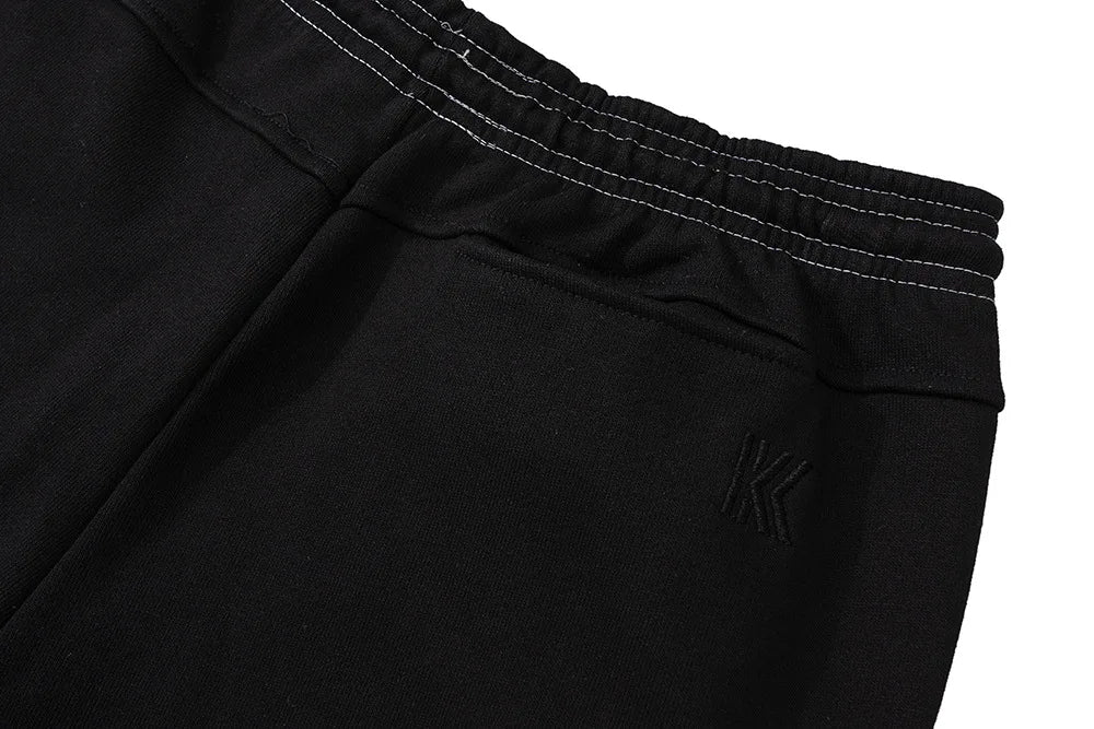 high new luxury men 2022 classic kiko multi pockets comfortable cotton parkour sweat casual pants sweatpants overalls r052 unique joggers style 844