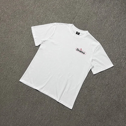 2024ss Drama Call T-shirt Men Women 1:1 High Quality Stars Letter Print Fashion Street Lovers Casual Tops Tee Street King Limited