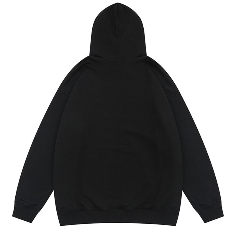 "Caught In Action" Unisex Men Women Streetwear Graphic Hoodie Daulet Apparel