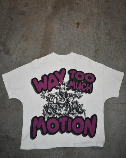 y2k Fashion Gothic Letter Pattern Printed Oversized T-Shirt Men's Retro Street Hip-Hop Harajuku Versatile Short Sleeve Top Street King Limited