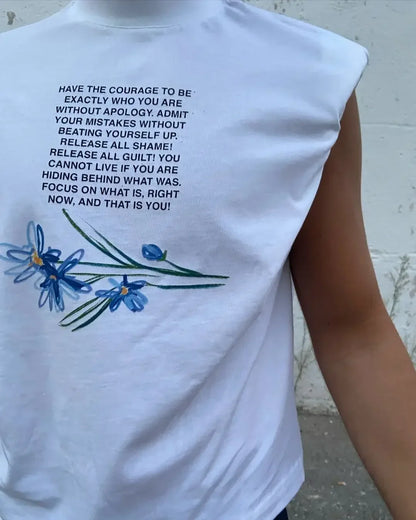 Harajuku men casual flower graphic t shirts gothic oversized pro choice casual streetwear couples y2k tops goth men clothing Street King Limited