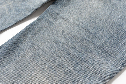 Streetwear Y2k Pantalones Hombre Washed Baggy Flare Jeans Unisex Straight Frayed Casual Denim Trousers Oversized Cargo Pants Street King Limited