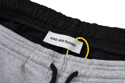 high new luxury men 2022 classic kiko multi pockets comfortable cotton parkour sweat casual pants sweatpants overalls r052 unique joggers style 840
