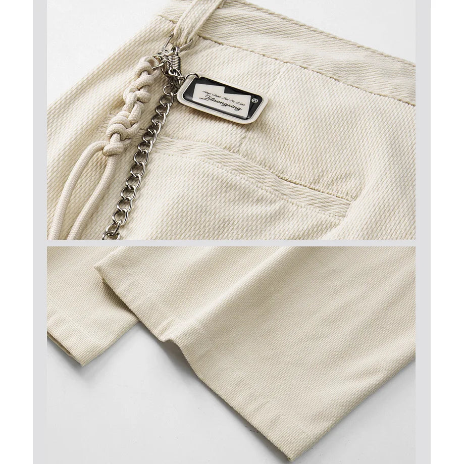 wide leg casual suit pants men japanese korean streetwear fashion loose cleanfit suit baggy pants cityboy long trousers unique default style 2039
