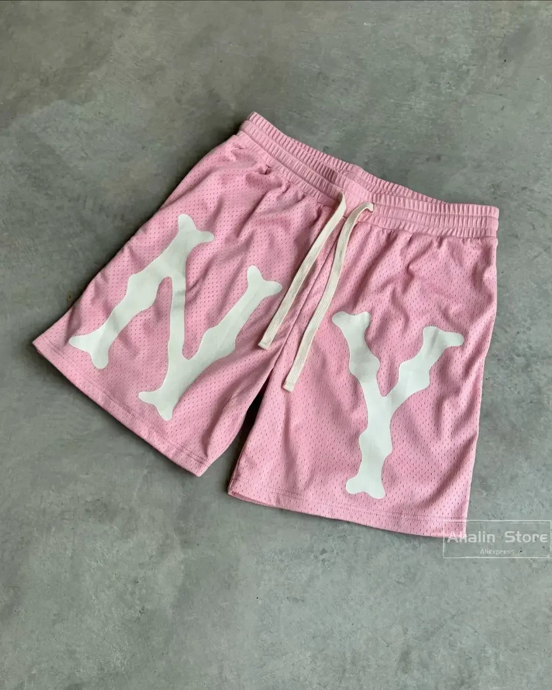 harajuku basketball sweatpants and tracksuit t shirts shorts quick drying pants y2k streetwear breathable gym jorts men clothing urban active pants