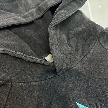 Autumn and winter 2024 new all-seeing eye embroidered hoodie Street King Limited