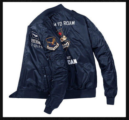 2023 hot bomber jacket mens air force ma 1 military baseball jacket plus size coat thick cargo jacket men clothing unique cargo style 5537