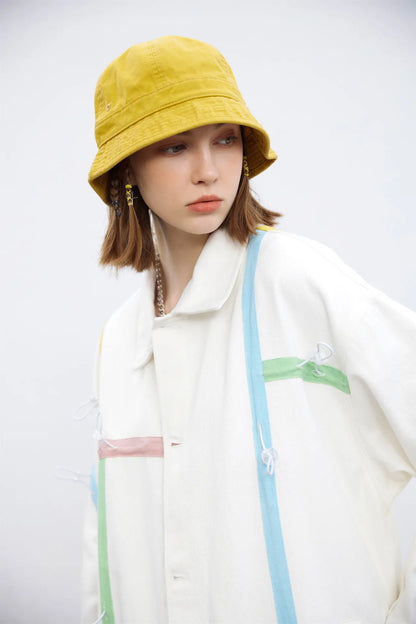 2023 autumn varsity jackets men hip hop streetwear striped drawstring design college jacket coat unisex clothing unique default style 1171