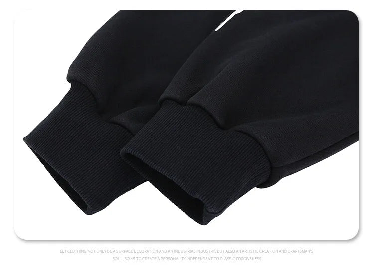 24AW simple printed hoodie Street King Limited