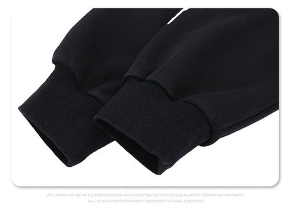 24AW simple printed hoodie Street King Limited