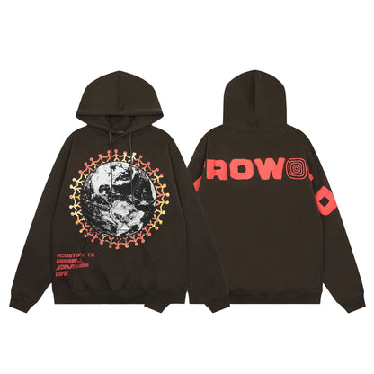 New 2023 Luxury Men UTOPIA Festival Frenchy Pullover Hoodies Hoody Hooded Sweatshirts Velvet Cotton Drake Kanye Fleece #702 Street King Limited