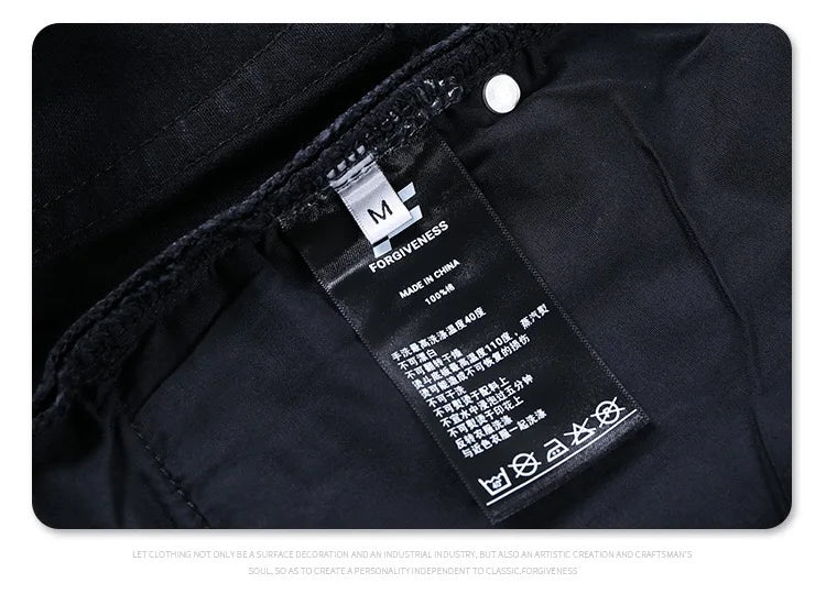 24Spring wash black ash straight tube baggy jeans Street King Limited