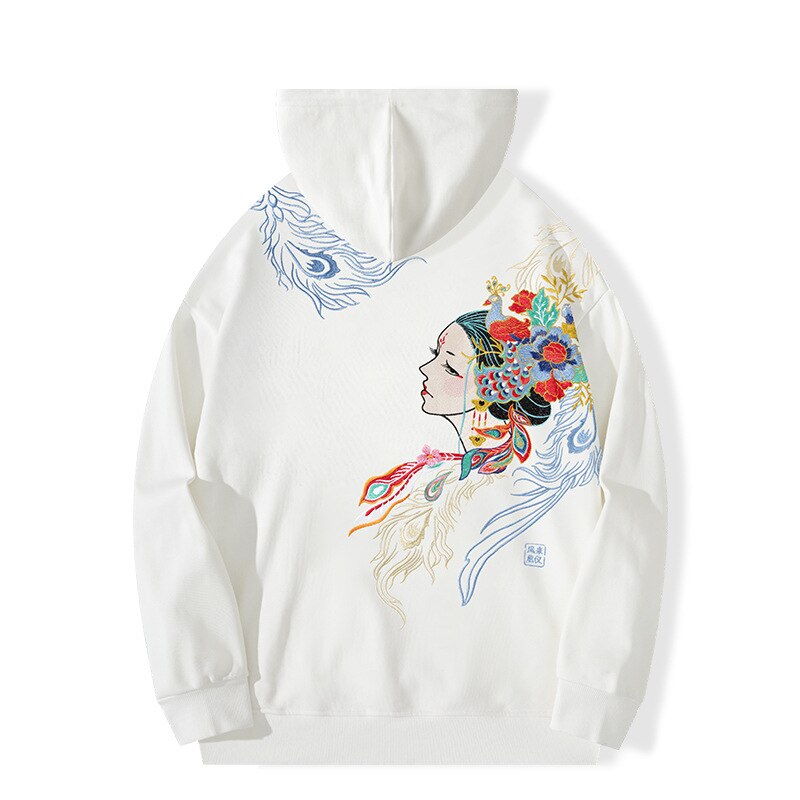 "Falling Down" Unisex Men Women Streetwear Graphic Hoodie Daulet Apparel
