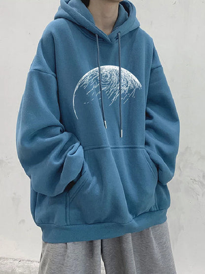 Goth Fashion Graphic Printed Hoodies Men's Autumn Hip Hop Fashion Oversized Hooded Sweatshirts New Y2K Streetwear Clothes Street King Limited