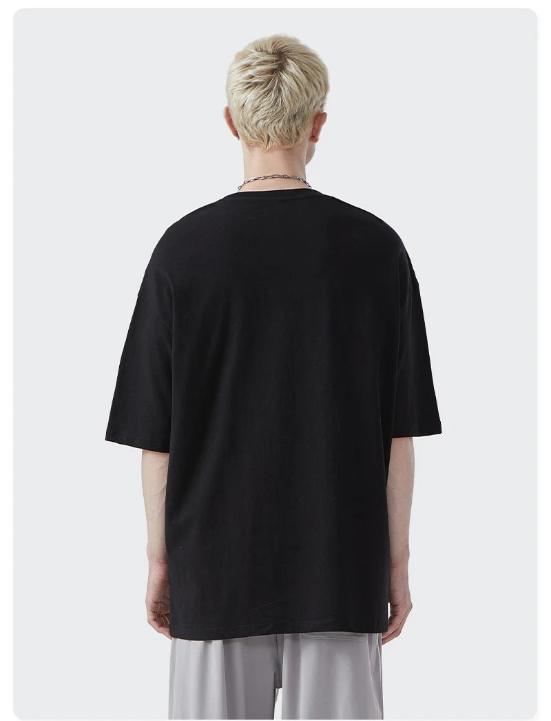 Rainbowtouches T Shirt 2022 Vintage Unisex High Street Alien Graphic Oversize Mens T Shirts Street Fashion Hip Hop Cotton Shirts Street King Limited