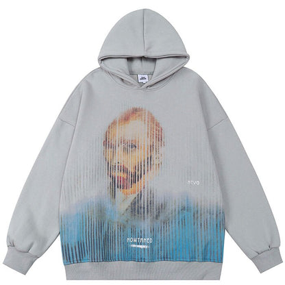 "Can't Hear Nothing" Unisex Men Women Streetwear Graphic Hoodie Daulet Apparel