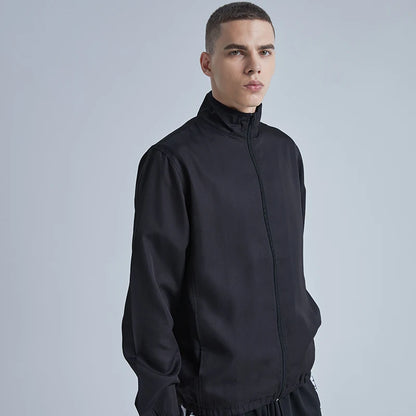 rainbowtouches brand casual jackets for men solid fashion outdoor windbreaker oversized high quality coats chaquetas hombre unique default style 6016